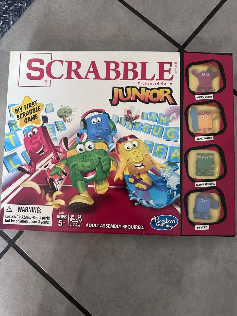 Hasbro Gaming Scrabble Junior Crossword Board Game
